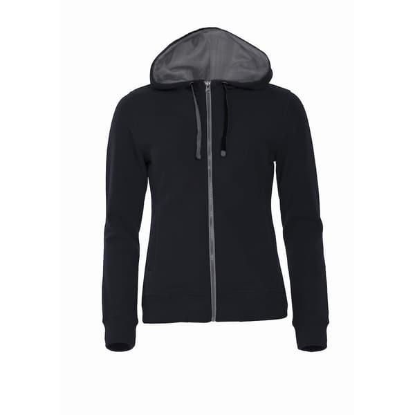Clique Kvinnor/Damer Classic Full Zip Hoodie med dragkedja