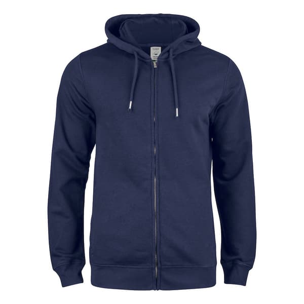 Clique Mens Premium Organic Cotton Full Zip Hoodie