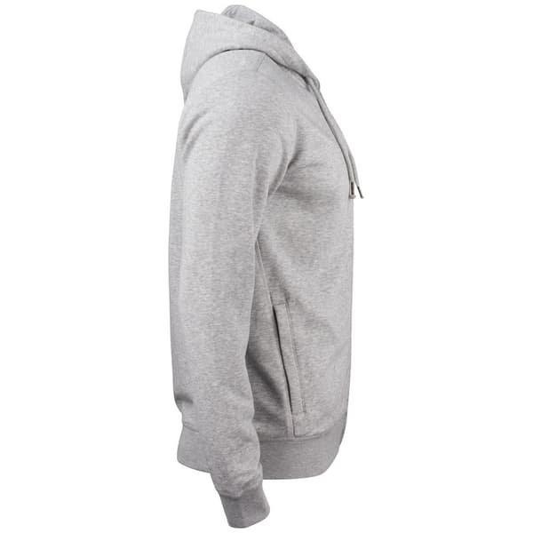 Clique Mens Premium Organic Cotton Full Zip Hoodie