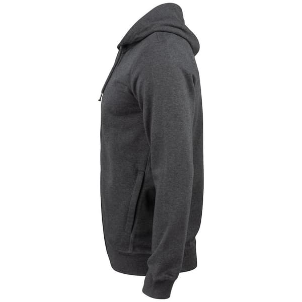 Clique Mens Premium Organic Cotton Full Zip Hoodie