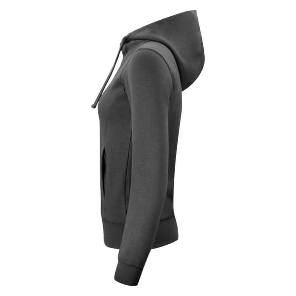 Clique Kvinnor/Damer Classic Melange Hoodie med hel dragkedja