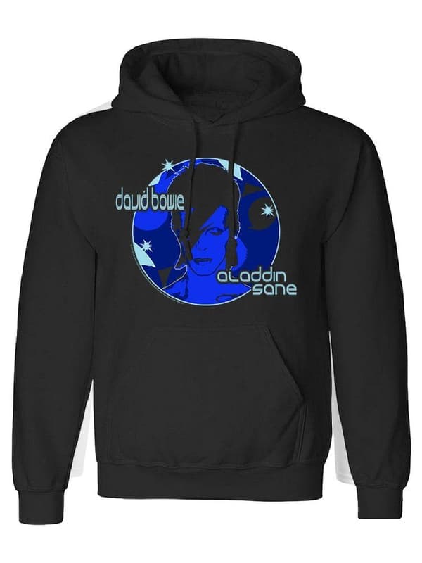 David Bowie Aladdin sane  New Blue Hoodie