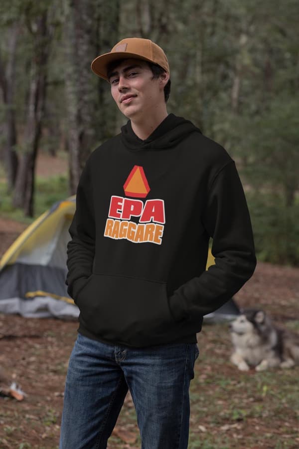 EPA raggare Hoodie Sweatshirt triangle - Huvtröja - A traktor