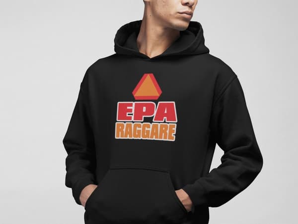 EPA raggare Hoodie Sweatshirt triangle - Huvtröja - A traktor