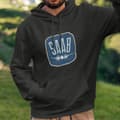Miniatyrbild 1 av 4: SAAB klassisk design huvtröja hoodie