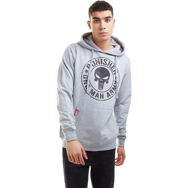 The Punisher Mens One Man Army Hoodie