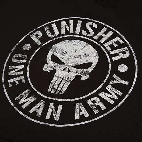 The Punisher Mens One Man Army Hoodie