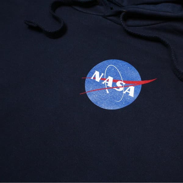 NASA Mens Core Logo Hoodie