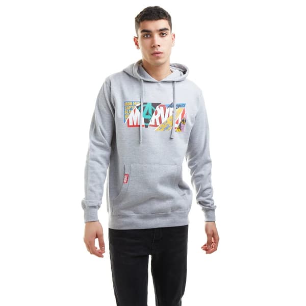 Marvel Mens Scrapbook Hoodie