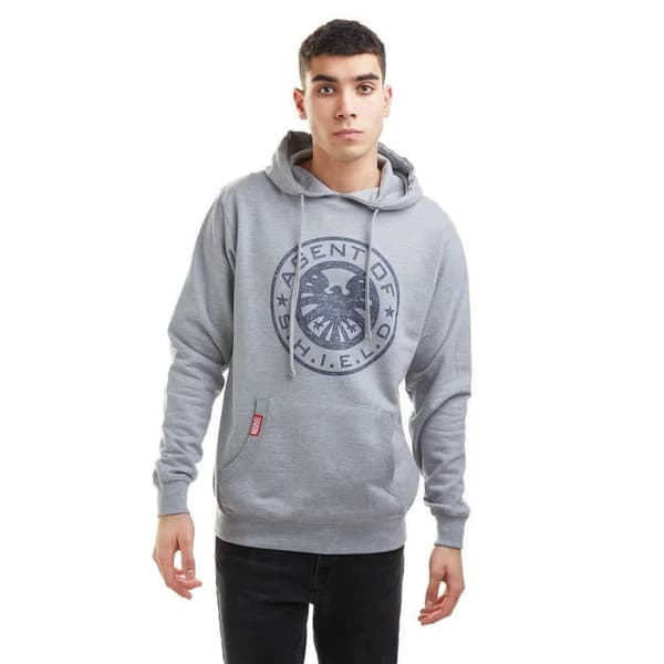 Marvel Mens Shield Hoodie