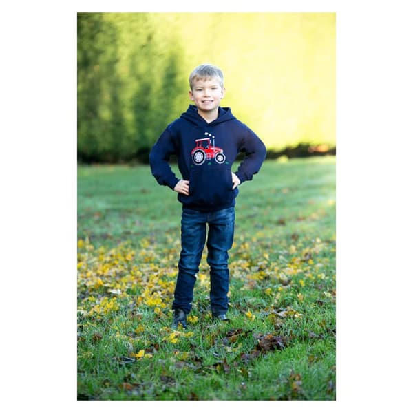 British Country Collection Childrens/Kids Tractor Hoodie
