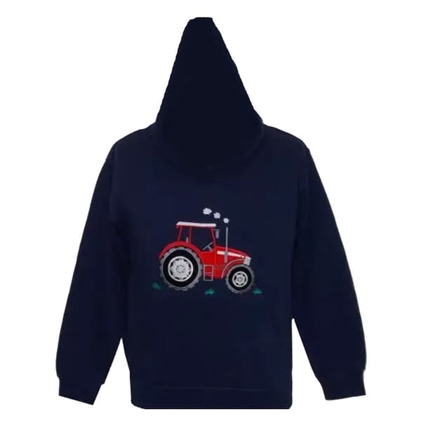 British Country Collection Childrens/Kids Tractor Hoodie