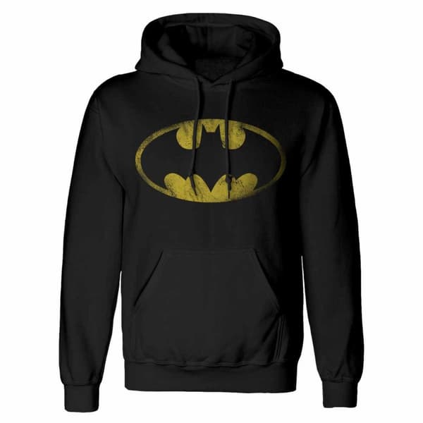 Batman Unisex Hoodie med logo til voksne