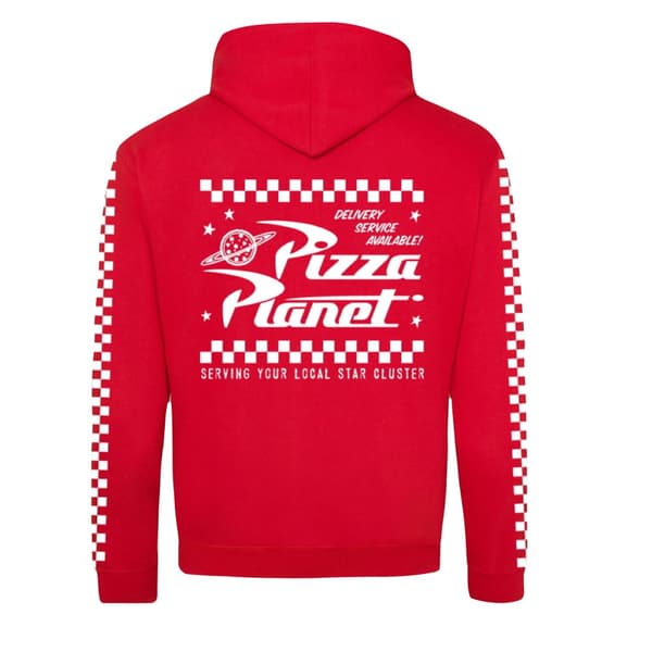 Toy Story Unisex Adult Pizza Planet Hoodie