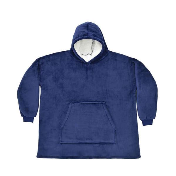 Brand Lab Unisex vuxen Sherpa Fleece Hoodie