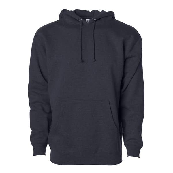 Native Spirit Unisex voksen hættetrøje i kraftig vægt Navy Blue Heather XL