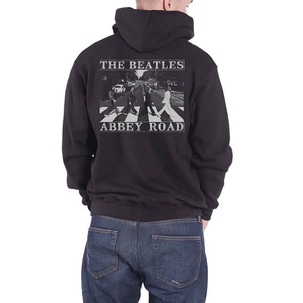 The Beatles Unisex Adult Abbey Road Full Zip Hoodie