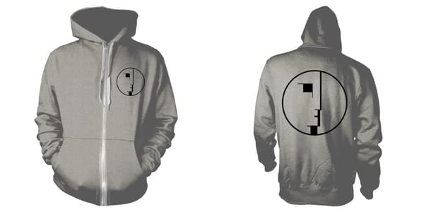 BAUHAUS - ZIPHOOD, LOGO (GREY)