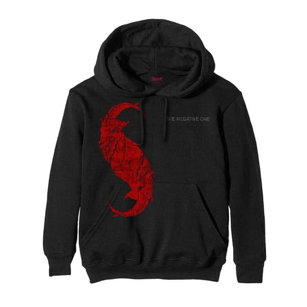 Slipknot Unisex Vuxen get-S Back Print Pullover Hoodie för vuxna Black S