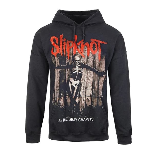 Slipknot Unisex Adult .5: The Gray Chapter Back Print Pullover Hoodie Black S Slipknot Unisex Adult .5: The Gray Chapter Back Print Pullover Hoodie Black S