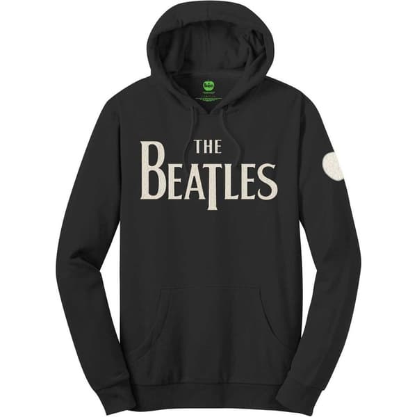 The Beatles Unisex Adult Apple Logo Hoodie