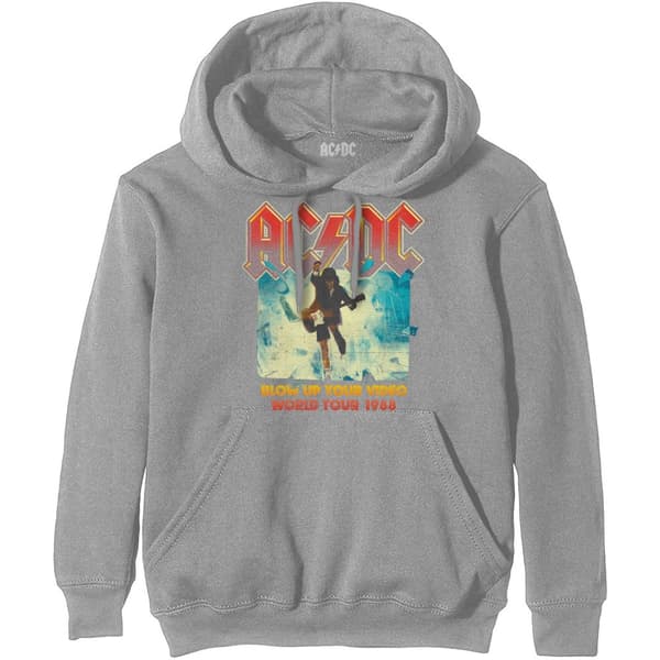 AC/DC Unisex Adult Blow Up Your Video Hoodie