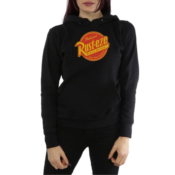 Cars Kvinnor/Damer Rust-Eze Logo Heather Hoodie