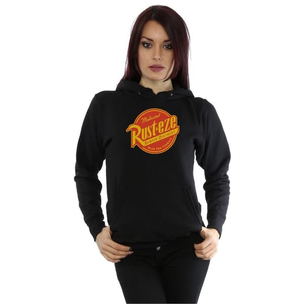 Cars Kvinnor/Damer Rust-Eze Logo Heather Hoodie