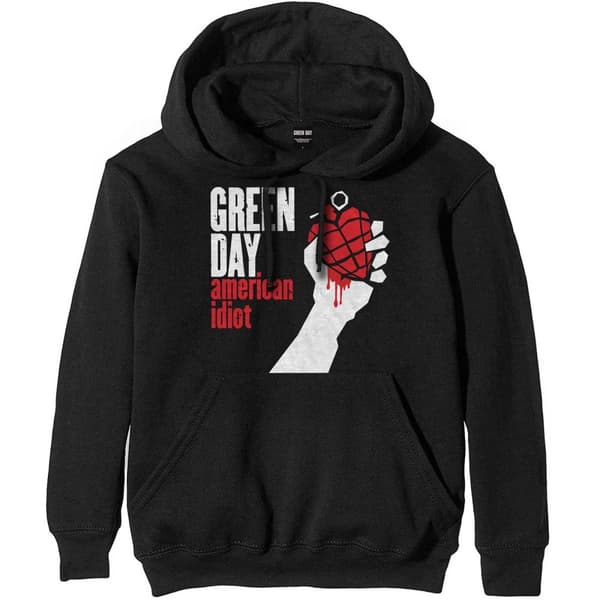 Green Day Unisex vuxen American Idiot Hoodie för vuxna
