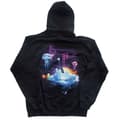Miniatyrbild 2 av 2: Prince Unisex vuxen Lotus Flower Back Print Logo Hoodie för vuxna