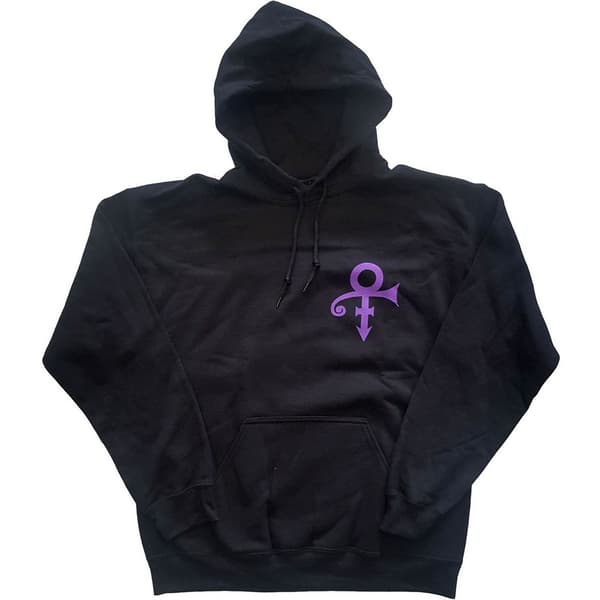 Prince Unisex vuxen Lotus Flower Back Print Logo Hoodie för vuxna