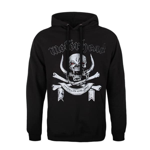 Motorhead Unisex Vuxna March Or Die Hoodie för vuxna