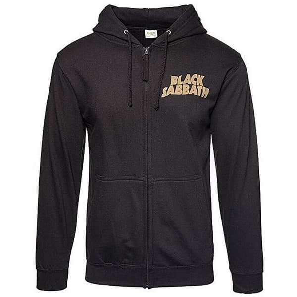 Black Sabbath Unisex Adult Tour 1978 Back Print Full Zip Hoodie