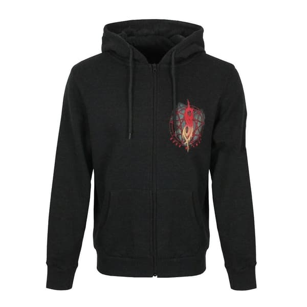 Slipknot Unisex Vuxen Burn Me Away Back Print med dragkedja med full dragkedja