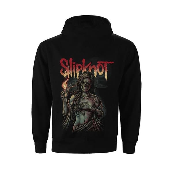 Slipknot Unisex Vuxen Burn Me Away Back Print med dragkedja med full dragkedja
