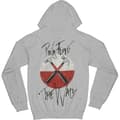 Miniatyrbillede 2 af 2: Pink Floyd Unisex voksen The Wall Hammers hættejakke med logo på ryggen