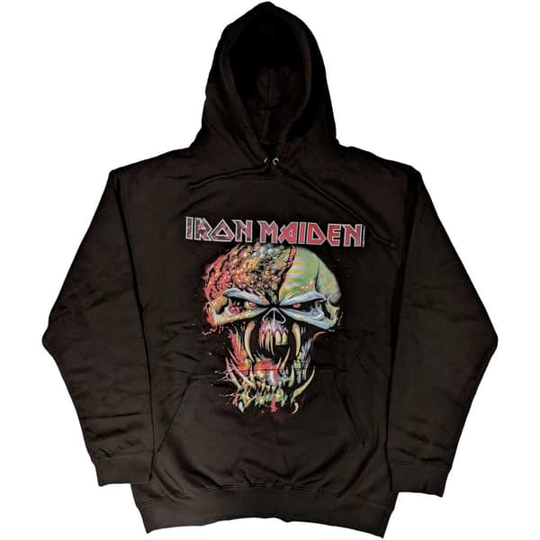 Iron Maiden Unisex Vuxen Final Frontier Big Head Hoodie för vuxna