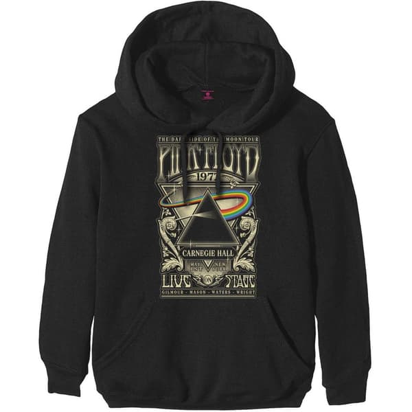 Pink Floyd Unisex Adult Carnegie Hall Hoodie
