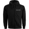 Miniatyrbillede 1 af 2: Pink Floyd Dame/Damer Circle Logo Hoodie med lynlås med fuld lynlås til kvinder/damer