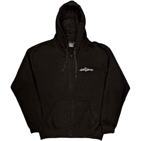 The Rolling Stones Unisex Adult Classic Tongue Full Zip Hoodie