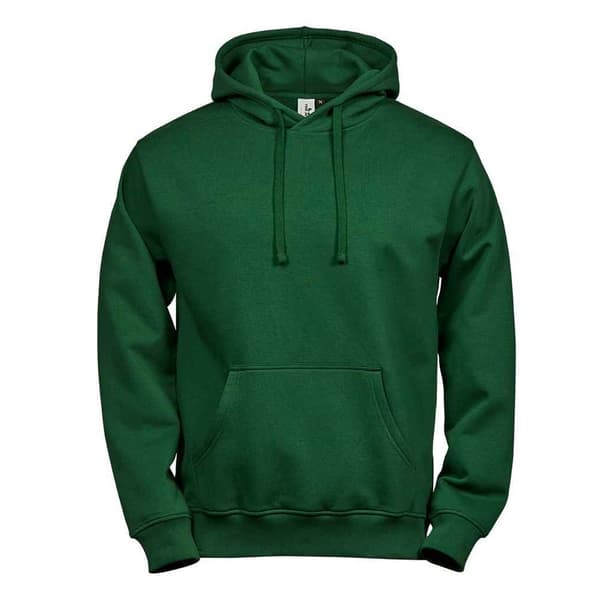 Tee Jays Organic Hoodie för män Forest Green 5XL
