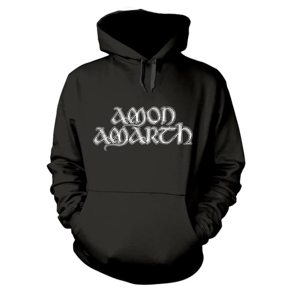 Amon Amarth Unisex Adult Skull Hoodie Black 3XL