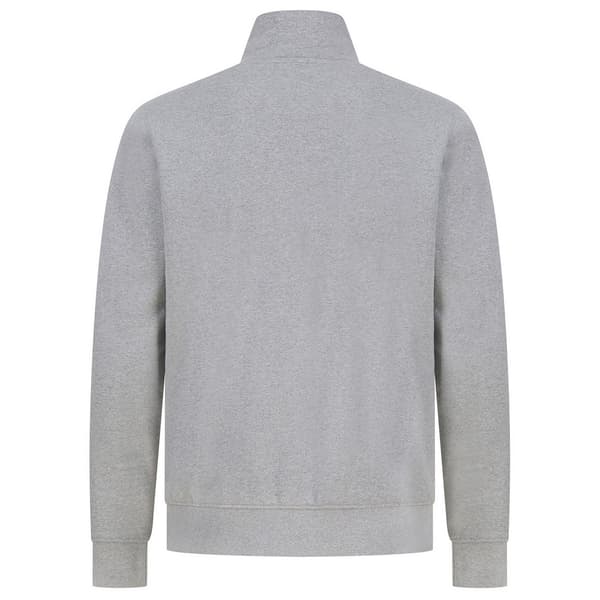 Henbury Unisex sweatshirt med bæredygtig kvart lynlås til voksne