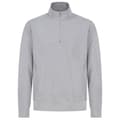 Miniatyrbillede 1 af 5: Henbury Unisex sweatshirt med bæredygtig kvart lynlås til voksne