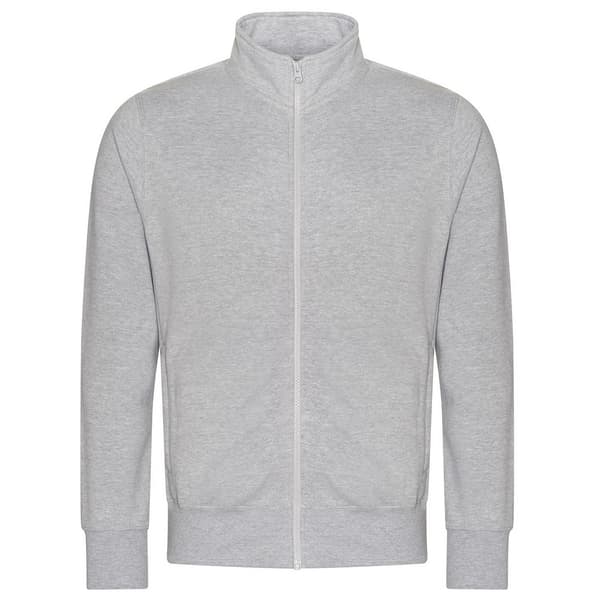 Awdis Unisex Campus Heather med hel dragkedja för vuxna