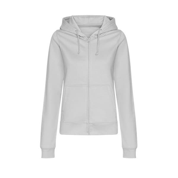 Awdis Womens/Ladies College Heather Full Zip Hoodie
