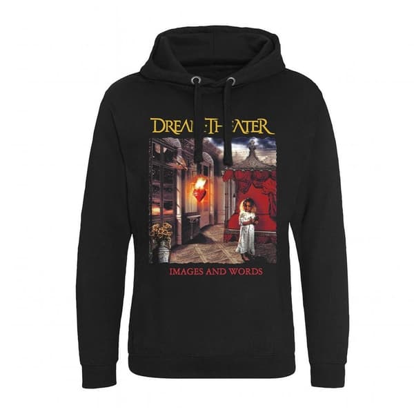 Dream Theater Unisex Adult Images And Words Hoodie