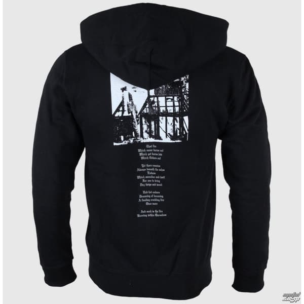 Burzum Unisex vuxen Aske Hoodie med hel dragkedja