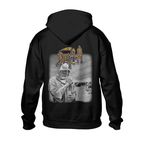 Death Unisex vuxen Leprosy Hoodie för vuxna