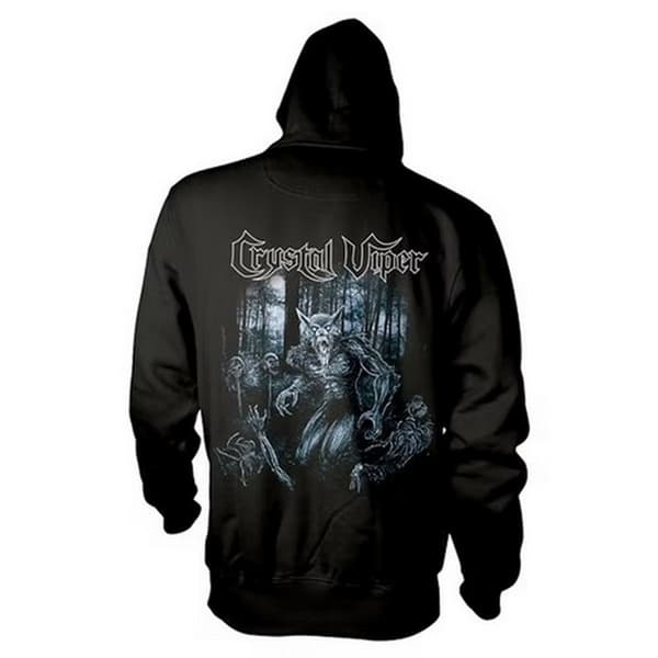 Crystal Viper Unisex Vuxen Varg och häxan Hoodie för vuxna